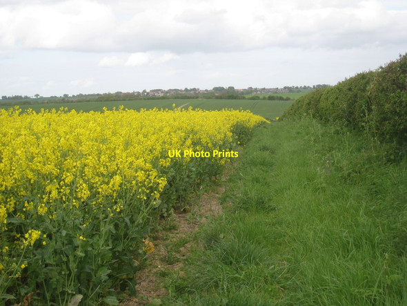 Photo 6"x4" View towards Kirton Lindsey Northorpe\/SK8997 c2012