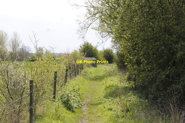 Photo 6"x4" Pillbox in sight Radcot c2012