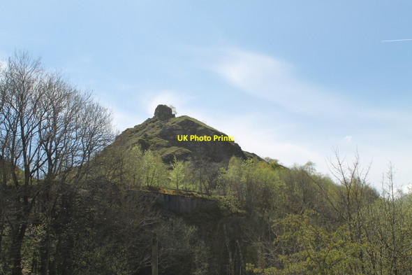 Photo 6"x4" Rocky Outcrop at Topley Pike Quarry Cowlow\/SK0972 c2012