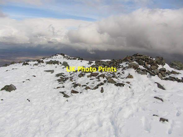 Photo 6"x4" The summit, Meall a' Bh\u00c3\u00b9iridh Meall a' Bhuiridh\/NN2550 c2012