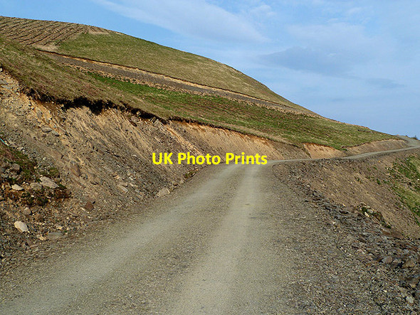Photo 6"x4" A forestry road at Saughtree Grain Saughtree c2012