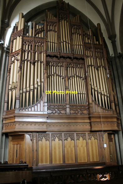 Photo 6"x4" Organ in All saints' church, Bakewell Bakewell c2012