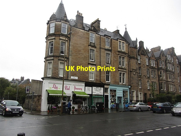 Photo 6"x4" Marchmont shops Edinburgh c2012