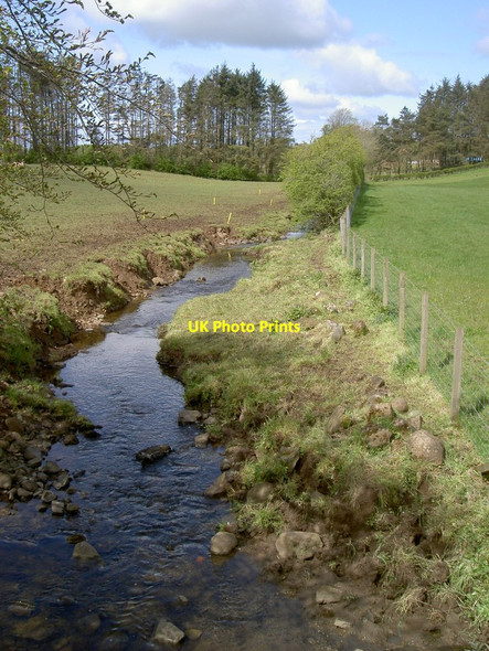 Photo 6"x4" A straightened burn at West Tannacrieff Laigh Fenwick c2012