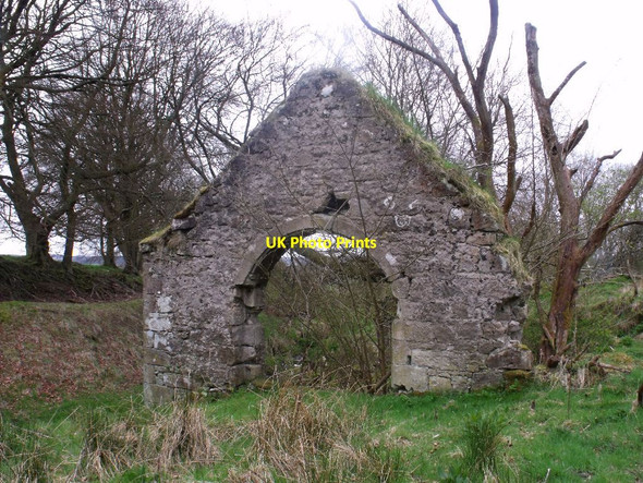 Photo 6"x4" Easter Jaw, ruins [5] Crossburn\/NS8672 c2012