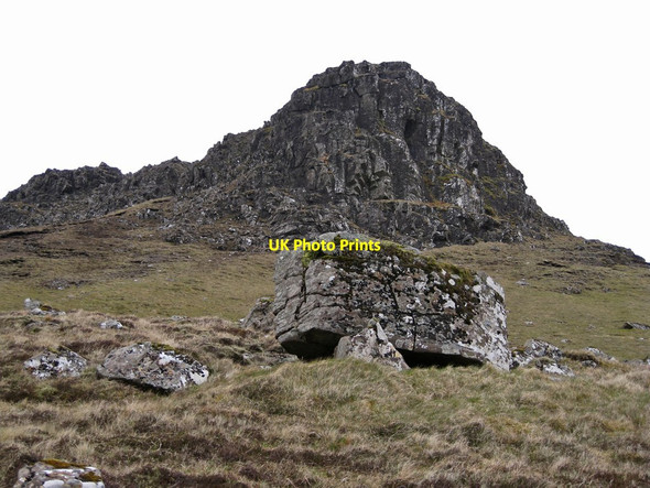 Photo 6"x4" East face of Healabhal Bheag Greep c2012