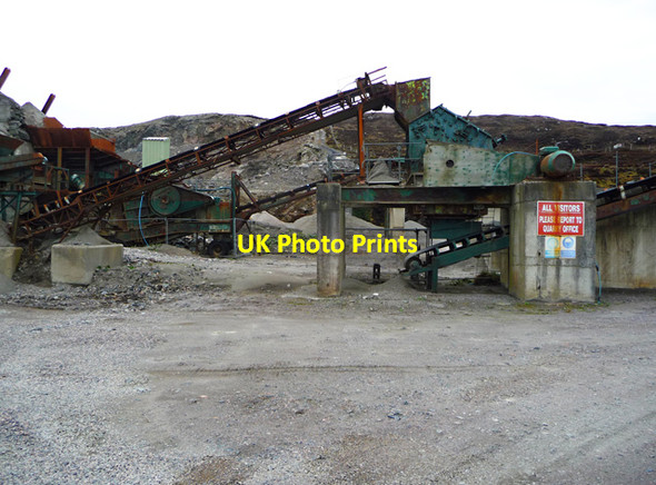 Photo 6"x4" Crogaire Beag Quarry Trumaisgearraidh c2012