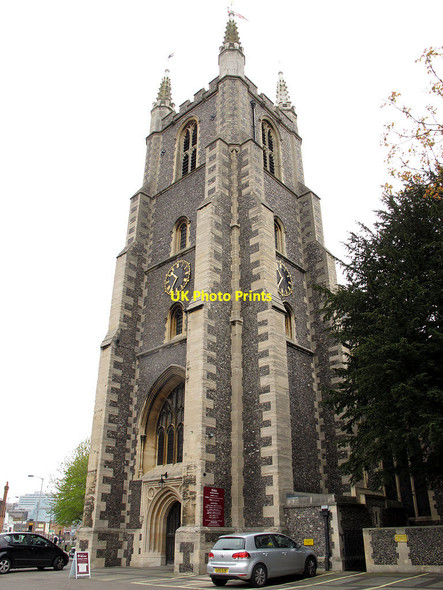 Photo 6"x4" Croydon Minster: tower Croydon\/TQ3365 c2012