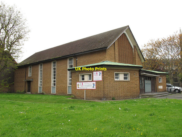 Photo 6"x4" Croydon parish church hall Croydon\/TQ3365 c2012 P1