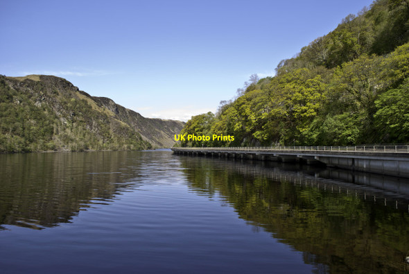 Photo 6"x4" A85 alongside Loch Awe Ardanaiseig c2012
