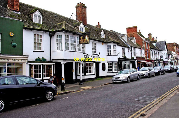 Photo 6"x4" King & Queen (1), 14-15 High Street, Highworth Highworth c2011
