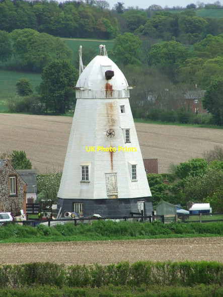 Photo 6"x4" Dalham Windmill Dalham c2012