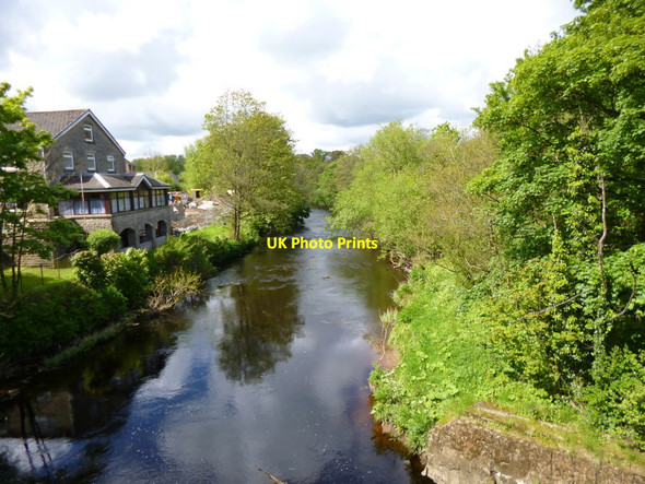 Photo 6"x4" Garstang, River Wyre Bonds c2012