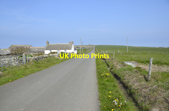 Photo 6"x4" Inkerman House Shapinsay looking Northward Burroughston c2012