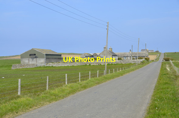 Photo 6"x4" Lucknow Farm Shapinsay Burroughston c2012