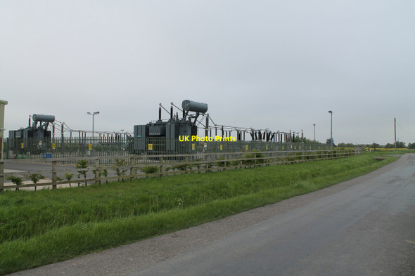 Photo 6"x4" Electricity Substation, off Middlemarch Road Mill Hill\/TF5365 c2012