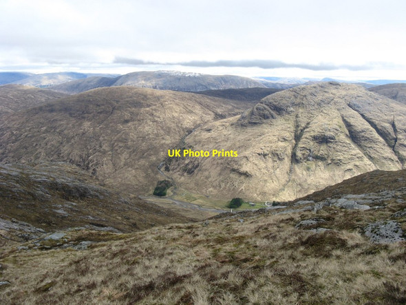 Photo 6"x4" South side of Beinn nan Aighenan Eas an Eich Bhain c2012