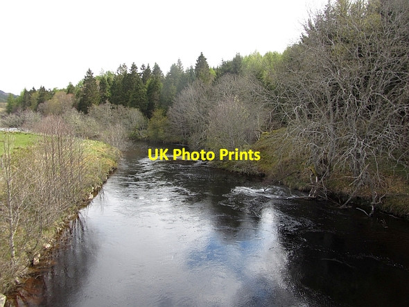 Photo 6"x4" River Pattack Kinloch Loggan c2012