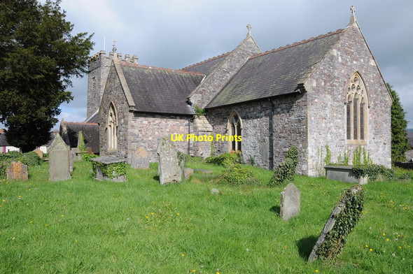 Photo 6"x4" Llangadog church Llangadog\/SN7028 c2012