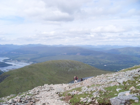 Photo 6"x4" Path on Ben Nevis at 1100m Ben Nevis c2008