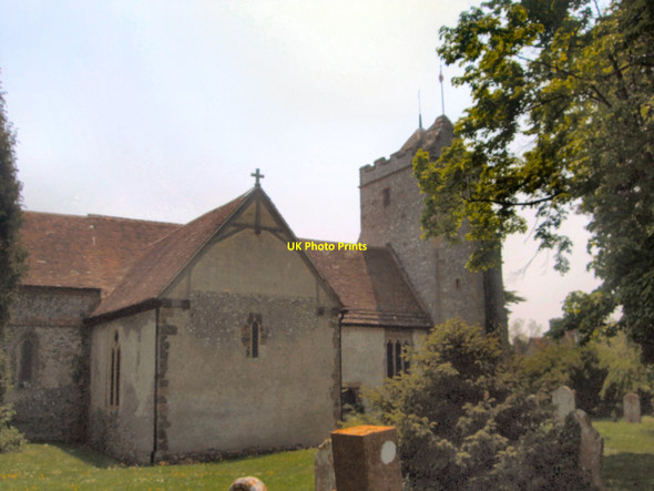 Photo 6"x4" Church of St Mary Burpham Arundel c2012