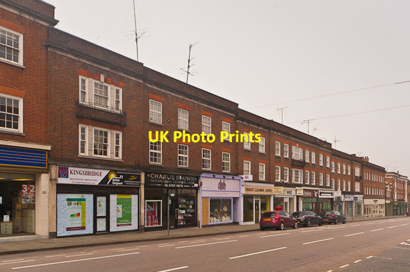 Photo 6"x4" Church Street Reigate c2012