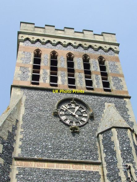 Photo 6"x4" Church Tower Foxearth\/TL8344 c2012