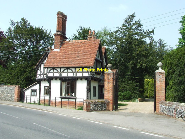 Photo 6"x4" The Old Rectory Lodge Foxearth\/TL8344 c2012