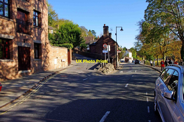 Photo 6"x4" Junction of New Road with Wharfage, Ironbridge Benthall\/SJ6602 c2011