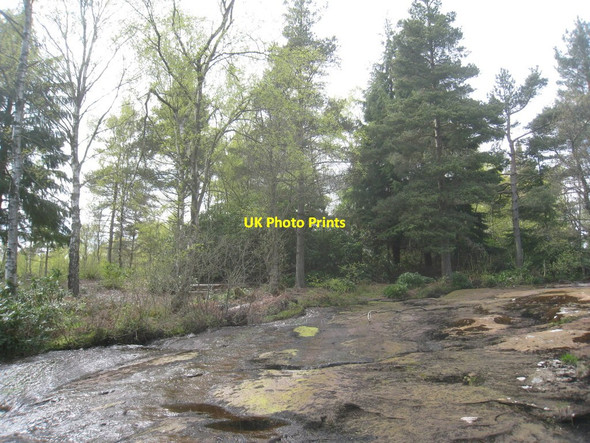Photo 6"x4" Waterfall below the Black Burn dam Healey Cote c2012