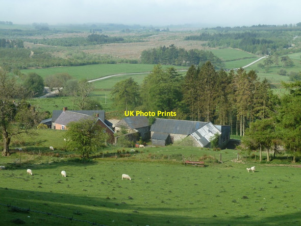Photo 6"x4" Brondre Fawr farm David's Well c2012