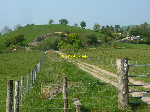 Photo 6"x4" Track to Bwlch-y-sarnau Bwlch-y-sarnau c2012