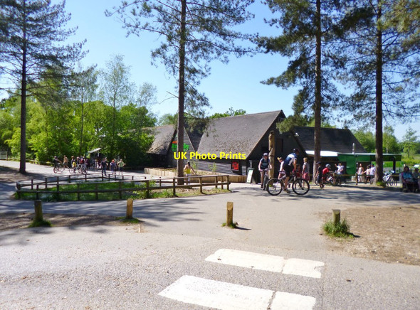Photo 6"x4" Moors Valley Country Park, visitor centre Woolsbridge c2012
