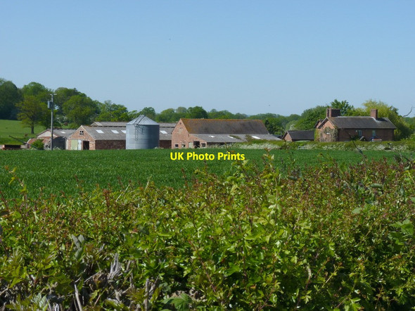 Photo 6"x4" Woodside Farm from the lane to the east Lawnhead c2012