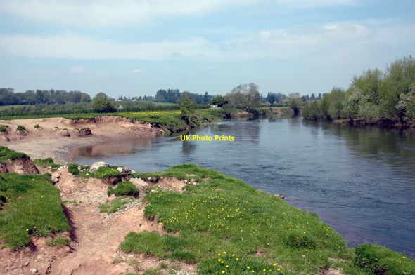 Photo 6"x4" River Wye near Holme Lacy Even Pits c2012