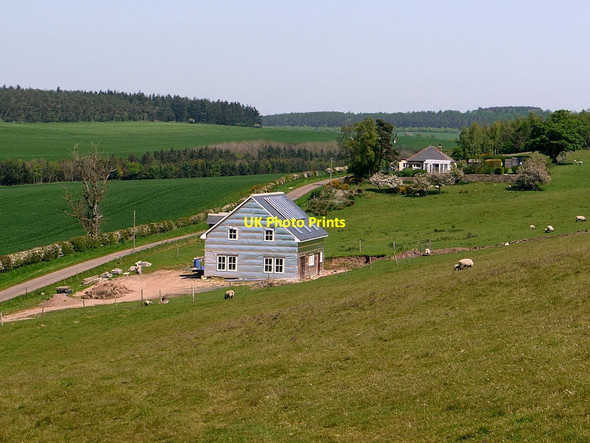 Photo 6"x4" New house on road to Wooler Golf Club Doddington\/NT9932 c2012