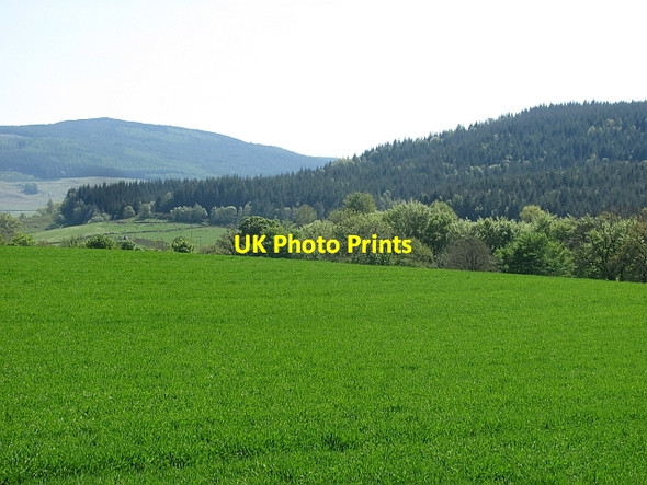 Photo 6"x4" Farmland, Strath of Appin Keltneyburn c2012