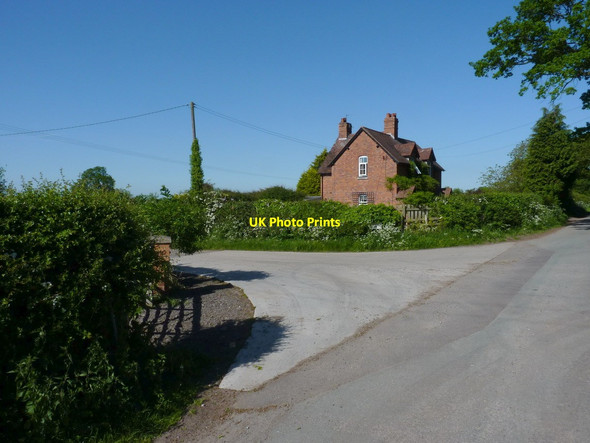 Photo 6"x4" Estate cottages at the entrance to Chillington Farm Coldham\/SJ8508 c2012