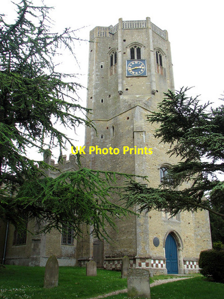 Photo 6"x4" The church of SS Cyriac and Julitta in Swaffham Prior Commercial End c2012