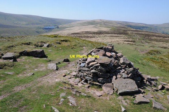 Photo 6"x4" Cairn near Chwarel y Fan Capel-y-ffin c2012
