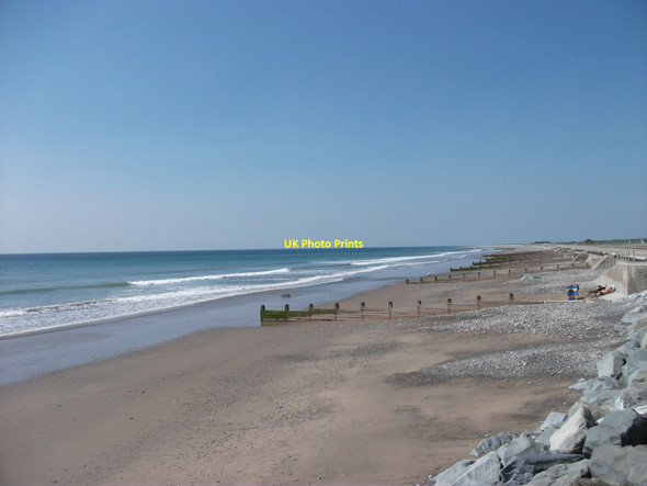 Photo 6"x4" The beach at Bryn-y-mor Tywyn\/SH5800 c2012