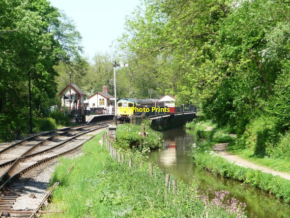 Photo 6"x4" Southern end of Consall Station Hazles c2012