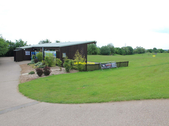 Photo 6"x4" Driving range building Warwick c2012