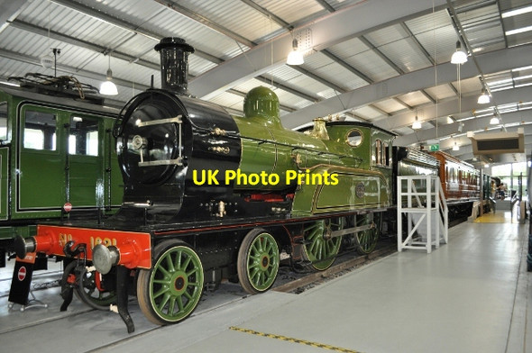Photo 6"x4" NER loco, class D17, No 1621 Shildon\/NZ2326 c2011