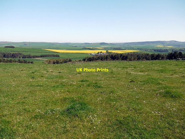 Photo 6"x4" Pasture above West Horton East Horton c2012