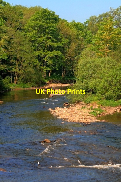 Photo 6"x4" River Wear Upper Town\/NZ0737 c2012