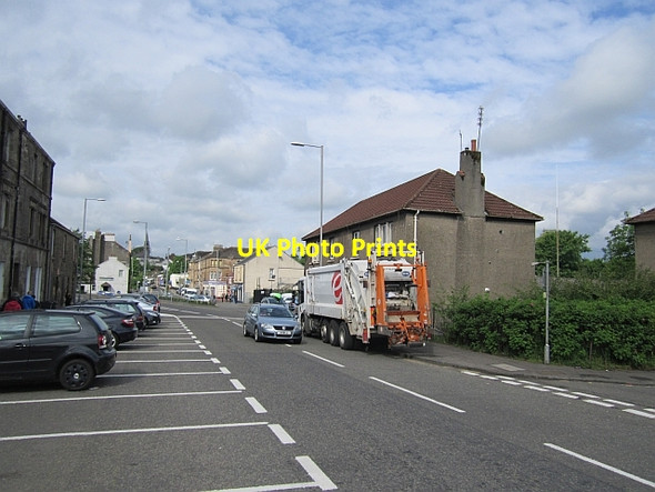 Photo 6"x4" Bin day, Eastside Kirkintilloch c2012