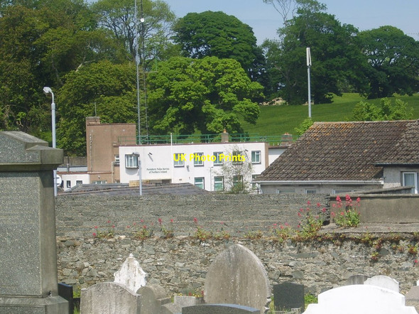 Photo 6"x4" Portaferry PSNI Station from Ballyphilip Parish Church Portaferry c2012