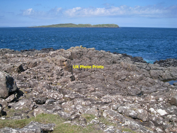 Photo 6"x4" Over Rubha na h-Aiseig to Eilean Trodday Balmacqueen c2012