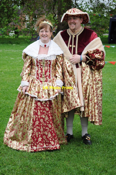 Photo 6"x4" Diamond Jubilee fancy dress Twyning Green c2012